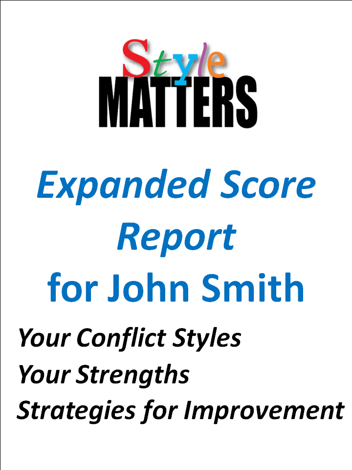 SampleScoreReport